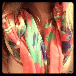 Multi-colored scarf